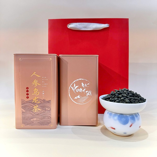 Trà ô long sâm Đài Loan loại ngon hộp cam 250g OL02 - Ảnh 2