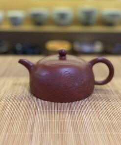 Ấm Tử Sa Bán Nguyệt Đại Hồng Bào Đất Cũ Sơn Thủy 240ml ATS159