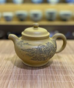 Ấm tử sa đất cũ Nghi Hưng đoàn nê chuyết chỉ sơn thủy260ml ATS80