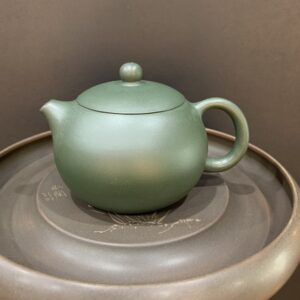ấm trà tử sa tây thi nghi hưng thảo lục nê thủ công 230ml đẹp pha trà xanh ngon thơm.