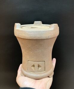 Bếp đun nước pha trà tử sa dùng than hoặc cồn viên thích hợp ấm dung tích 500ml-1,4 lít