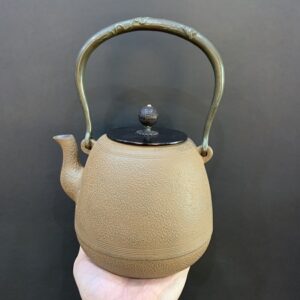 Ấm tetsubin gang Nhật Bản cao cấp đun nước pha trà ngon 1,2L thủ công đẹp
