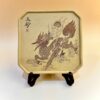 Đế ấm trà tử sa nguyên khoáng đất cũ đoàn nê dáng vuông 15x15x1cm DC95