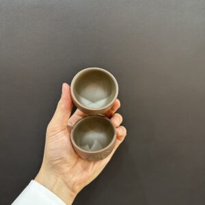 Chén uống trà tử sa nê hưng biến lò dáng cao đẹp 50ml giữ hương tốt uống trà ngon.