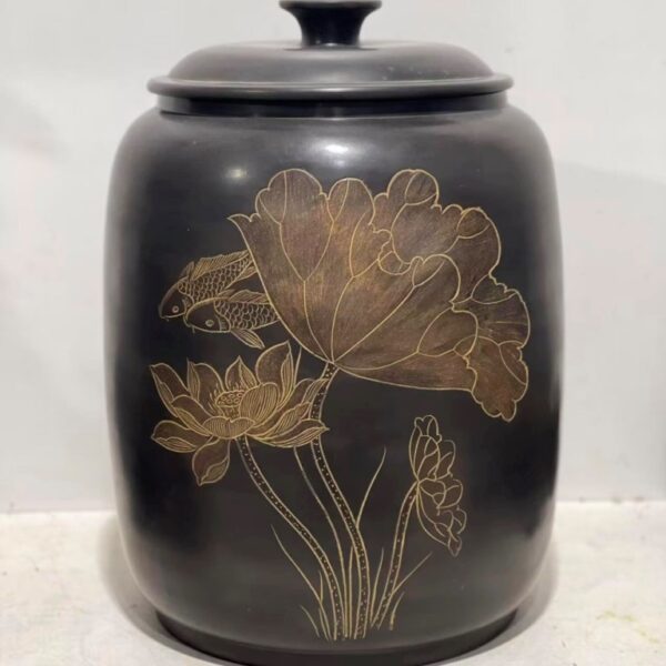 Bình đựng nước tử sa thủ công nguyên khoáng 30L BN01
