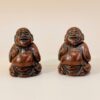 Tượng thần tài mini cỡ nhỏ gốm nê hưng thủ công bày bàn trà đẹp TS39