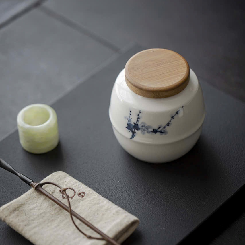 Hũ Trà Sứ Nắp Tre Mai Lan Cúc Trúc 240ml HT15 (4)