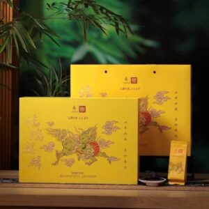 Trà Phổ Nhĩ Sống Mộc Phúc Thuận Kỳ Lân 32 gói/224gr PNS06