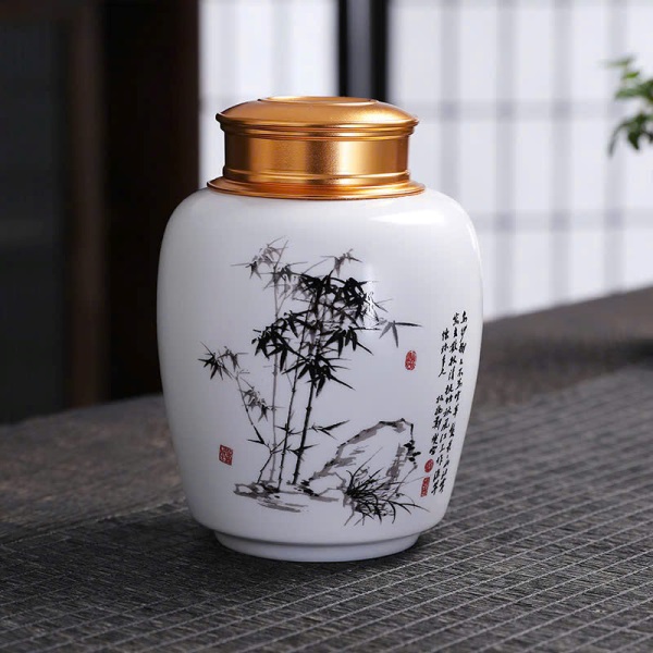 Hũ Sứ Nắp Xoáy 2 Lớp Nhiều Họa Tiết 450ml HT88 - Ảnh 6