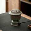 Lư Điện Xông Trầm Dáng Phỏng Cổ Cao 2 Màu LS03