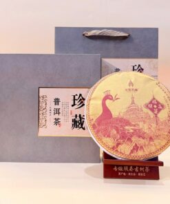 Trà Phổ Nhĩ Sống Thất Thái Khổng Tước 2019 357gr PNS37