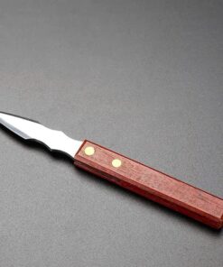 Dao Tách Trà Lưỡi Ngắn Chuôi Gỗ DC17