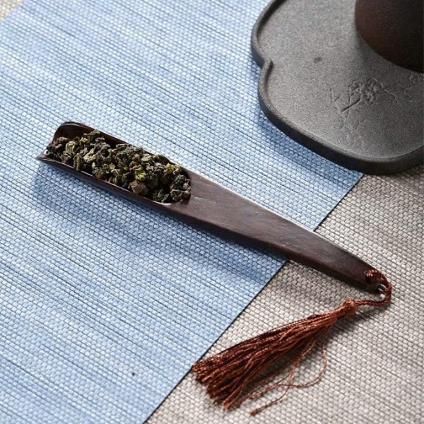 Xúc Trà Gỗ Gụ Cán Dây 17cm XT17 - Ảnh 4