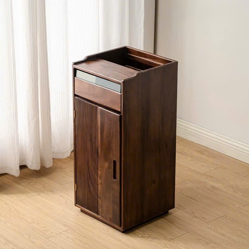 Bàn Trà Di Động Gỗ Óc Chó Cao 90x40x41cm BT25