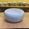 Thuyền Trà Sứ Cảnh Đức Trắng Trơn 18.2x7.6cm TT10