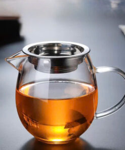 Chén Tống Thủy Tinh Có Lọc Inox 300ml CT23