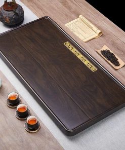 Khay Tra Van Go Gu Mat Bakelite Thanh Dong Co Lon 80404cm KTG48