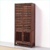 Tủ Lưu Trữ Bánh Trà Phổ Nhĩ- Pu-Erh Tea Gỗ Dụ Cao 145x65x30cm BT52