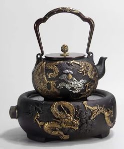 Bo Am Tra Tetsubin Gang Dap Noi Rong Vang BD23