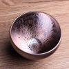 Chén Thiên Mục Giọt Dầu Ánh Tím Dáng Cao 5.5x7.5cm 100ml CTM02
